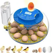 Advwin Automatic 18 Eggs Incubator Eggs Hatcher Auto Egg Turning