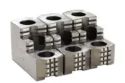 10" HARD JAWS for Kitagawa B-210 1.5mm x 60 CNC Lathe Chuck Steel 3pc Set R}