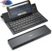 Foldable Bluetooth Keyboard Portable Travel for iPhone iPad Samsung Tablet Phone
