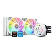 Vetroo R240 White Liquid CPU Cooler 240mm ARGB & PWM Fans for LGA 185 AMD AM5
