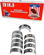 DNJ MB348 Main Bearings for 2013-2015 / Buick, Cadillac, Chevrolet, GMC/ATS, Canyon, Colorado, CTS, Impala, Malibu, Regal / 2.0L, 2.5L / DOHC / L4 / 16V / LCV, LKW, LTG/VIN A, VIN L, VIN X