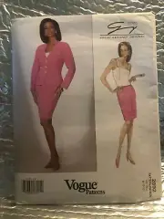 Vogue Pattern 2892 JACKET CAMISOLE SKIRT Misses Sz 2892 Spaghetti Straps Genny