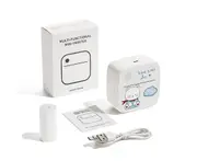 Mini Pocket Printer Portable Thermal Instant Photo Printing Label Maker Machine BT Wireless Connect Compatible with Android or iOS APP Support Receipt Lab