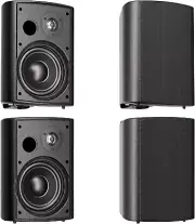 6.5 Inches Outdoor Speakers Wired Waterproof Passive,Wall Mount Speakers with 80