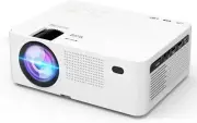 4K Projector 5G WiFi Bluetooth 5.2 Native 1080P Video Home Theater Cinema -NEW