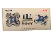 D-10 Mini Radio Controlled Quadcopter Drone by Foda - Blue 7cm