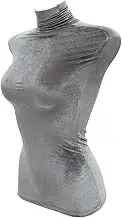 Female Mannequin Cover Velour Overlay for Fashion Display Retail Shops Photography Lightweight Reusable Fits for Dressmakers