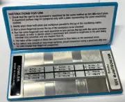 Fowler 52-725-335 Micro-Surface Scale, Honing, 1" x 5/8" Size