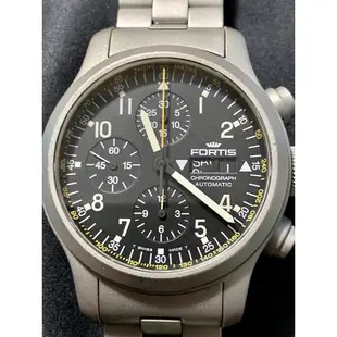 稀有 絕版 FORTIS B-42 Flieger Chronograph 航空計時錶 機械錶 飛行錶 ETA7750