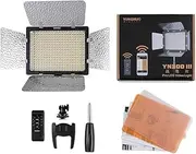 Andoer YN300 III LED Camera Video Light with 5500k Color Temperatur e and Adjustable Brightness for Canon Nikon Pentax Olympas Samsung