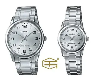 【天龜 】CASIO  簡約時尚   防水石英錶 MTP-V001D-7B & LTP-V001D-7B