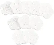 Kuntesetty 10 Pieces of Foam Foam Texture Sheets Paint Sheets of White Texture Art for 3D Crafts, as described, Flower 6cm