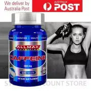 ALLMAX NUTRITION 100% Caffeine 200mg 100 - 500 Tablets
