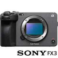 在飛比找Yahoo奇摩購物中心優惠-SONY 索尼 ILME-FX3 BODY 單機身 (公司貨