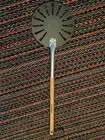 Chef Pomodoro Aluminum 9-Inch Pizza Peel with Detachable Wood Handle Turning
