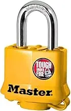 Master Lock 315KA Covered Outdoor Padlock with Key, 1 Pack