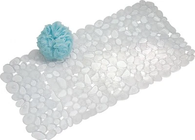 Interdesign Clear Pebble Bath Mat