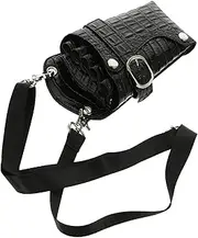 MERRYHAPY Barber Waist Bag Stylish Hairdresser Scissor Pouch for Easy Storage of Tools Portable Hair Stylist Tool Bag for Scissors Combs and Clips for Hair Salon Use