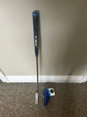 New Mizuno M. Craft II 35", milled Putter with headcover and weight kit.