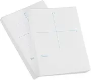 Tofficu Axis Exercise Book Math Drawing Sheets Axis Graph Paper Multi-use Grid Papers