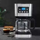 1.5L Drip Coffee Machine 12 Cup Coffee Maker W/Timer Automatic Extraction YT