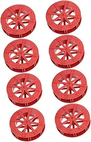 Replacement DIY Water Wheel Parts 8pcs Small Water Wheel for Fish Tank Photography Prop Realistic Scene Layout