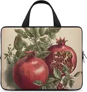 Laptop Case Sleeve Shockproof Computer Carrying Bag Berries of Pomegranate Notebook Case Cover Laptop Bag Water Resistant Computer Cases Tablet Briefcase for Travel Business 10 Inch, Berries of