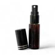 5ml Amber Glass Perfume Travel Atomizer ~ Refillable - Funnel included
