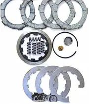 AEspares Lambretta Hard Compound 4 Plate Clutch & fittings LI SX TV GP Models