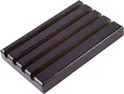 Spacesea Challenge Coin Display Stand Rack Coin Holder 4 Rows Torched Wood Challenge Display Coin Holder Stand