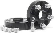 Wheel Spacer For Vw For Amarok 2Pieces 20/25/30/35/40/45mm PCD 5x120 CB=65.1mm Wheel Spacer Adapter Suit M14xP1.5 Wheel spaers(2pieces 45mm)