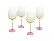 Tequila Sunrise Wine Glass Set of 4