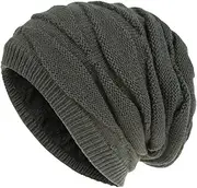 [iDopick] Winter Beanie Hat for Men Women, Slouchy Winter Breathability & Elasticity Snow Cap Hat for Cold Weather
