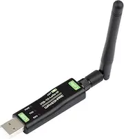 Waveshare USB to LoRa Data Transfer Module, Based On SX1262, Suitable for Data Acquisition in Industry and Agriculture-TCXO Crystal Oscillator