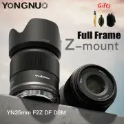 YONGNUO YN35mm F2Z DF DSM Full Frame AF Prime Lens for Nikon Z6 Z6II Z7 Z7II Z9