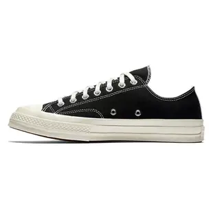 CDG x Converse 1970 黑 基本款 150206C 24.5cm 黑底紅心