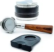 Hcskoss Coffee 54mm Bottomless Portafilter & 53mm Coffee Distributor & Tamper for Espresso Accessory, Compatible with Express