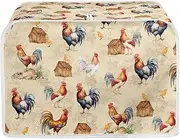 Annejudy Chicken Pattern Two Slice Toaster Cover, Kitchen Small Appliance Covers Home Table Decoration Microwave Oven Dustproof Cover Keep From Dirty Stain, Yellow