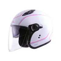 在飛比找樂天市場購物網優惠-【SOL Helmets】SO-12開放式安全帽 (極光_白