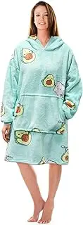 [Markdang] Blanket Hoodie Sherpa Wearable Blanket Comfy Hoodie Snuggies with Big Pocket Sweatshirt for Men, Women &Teens
