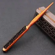 Choyu - Wooden Hair Brush Brown - One Size