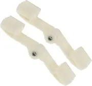 Totority 2pcs Bed Canopy Stabilizer Clips Foldable Plastic Net Fixators for Secure Bedroom Camping Balcony Use Easy to Use Small Retainers for Reliable Netting