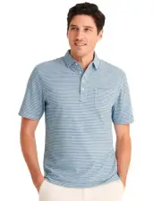johnnie-O The Original Polo - Grady Print Chateau Size L