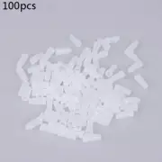 100pcs Syringe Head Caps Syringe Dispenser Dispensing Needle Sealing PluUU
