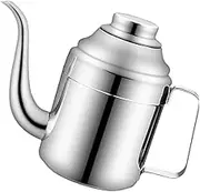 Ciieeo Stainless Steel Oil Storage Bottle Practical Seasoning Container for Kitchen Leak Vinegar Easy to Clean Oil Pot for Home Cooking