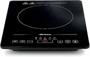 Ariete 1997 Portable Single Induction Hob, Ceramic, 2000W, 10 Power Levels, Timer up to 4 Hours, Child Safe, 5 Programs, Black