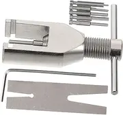 Abaodam Motor Pinion Gear Puller Tools Set - Remover Kit for Vehicle Model Maintenance and Helicopter Motor Pinion Repairs Silver