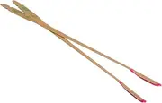 Totority 2pcs Professional Rosewood Chinese Dulcimer Hammer Mallets Sticks Bamboo Crafted Music Instrument Accessory