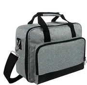 Projector Carrying Case, Portable Projector Bag with Accessories Storage Pockets and Adjustable Shoulder Straps, Projector Storage Bag, Projector Protective Carry Bag for Most Major Projector