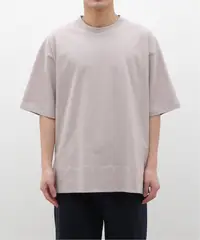 在飛比找誠品線上優惠-JS/Silk-textured Tee with Slit